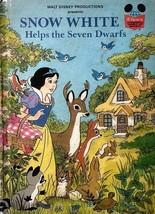 Walt Disney Productions Presents Snow White Helps The Seven Dwarfs / 1980 HC - £1.81 GBP