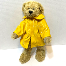 Vintage 1993 Ty Originals Gordon Plush Jointed Brown Bear Yellow Raincoa... - £9.28 GBP