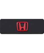 Honda 3D Red Logo Mini Plate-Self Adhesive - $50.47 CAD