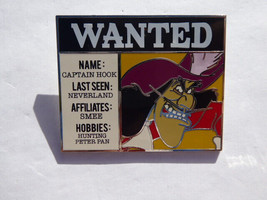 Disney Trading Pin 122190 WDW - Hook - Wanted - Cast Exclusive - £37.00 GBP