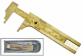 Precision Brass 3&quot; Calipers / Guage Measurement Guide - $10.49