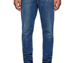 DIESEL Herren Konische Jeans D - Fining Solide Blau Größe 29W 34L A01715... - $63.27