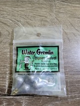 Water Gremlin,  Dipsey Swivel Sinkers. PDS-6, SZ 1/2, QTY 4. Lead-NEW-SHIP N 24H - £5.35 GBP