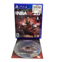 PS4 NBA 2K20 Sony Playstation Video Game Basketball Sports Clean Disc - £9.98 GBP