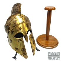 Medieval Armor King Leonidas Greek Spartan 300 Antique Queen Roman Helmet XMAS - £74.91 GBP