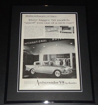 1959 Rambler Ambassador V-8 11x14 Framed ORIGINAL Vintage Advertisement Poster E - £38.82 GBP