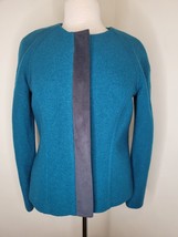 Women&#39;s Pendleton wool blazer jacket, business casual Medium NEW Teal - £12.63 GBP