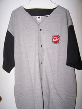 TUNERS CHOICE Men&#39;s Baseball Jersey Shirt GREY DRIFT RACING  Extra Large... - $171.16 MXN