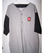 TUNERS CHOICE Men&#39;s Baseball Jersey Shirt GREY DRIFT RACING  Extra Large... - $171.16 MXN