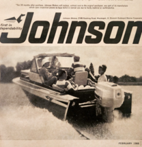 1966 Johnson Sea Horse Motor Advertisement Boating Outboard Fishing DWF28 - €17,36 EUR