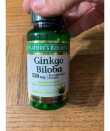 Natures Bounty Ginkgo Biloba 120 MG 100 Capsules-Brand New-SHIPS N 24 HRS - €25,23 EUR