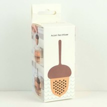 Acorn Tea Infuser Herbal Filter Hot Tea Silicone Novelty Squirrel Kitchen Tool image 3