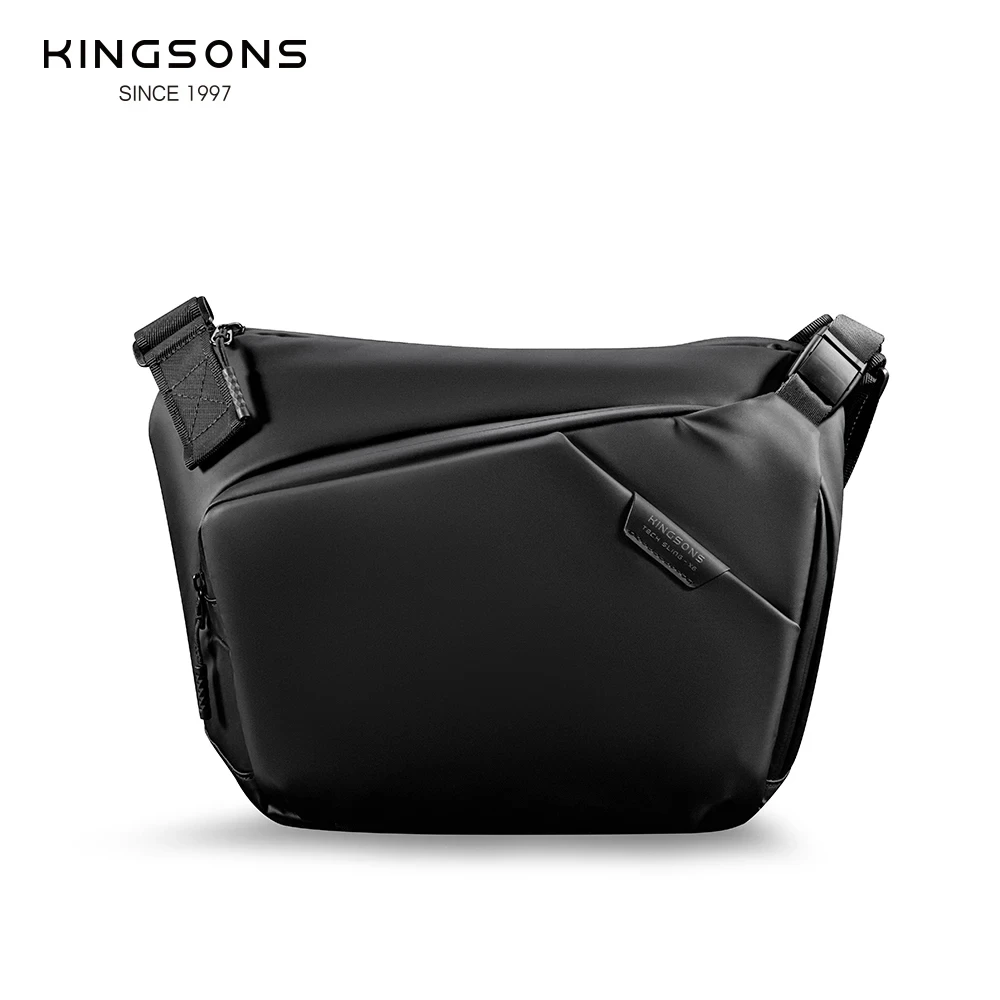Kingsons 13 inch Men Messenger Bag Single Shoulder Bag Waterproof Chest ... - £71.73 GBP