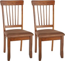 Signature Design by Ashley Berringer Rustic Dining Chair with Cushions, 2 Count, - $184.99