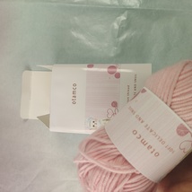 otamco Pink Cotton Yarn Ball - Soft Delicate Snug for Knitting & Crochet image 5