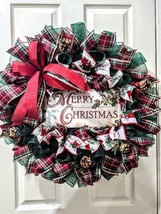 Old Fashioned Christmas Themed Wreath, Christmas Decor, Pinecones, Home ... - £52.02 GBP