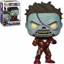 What If...? Tv Series Zombie Iron Man Vinyl Pop! Figure Toy #944 Funko New Nib - £7.02 GBP