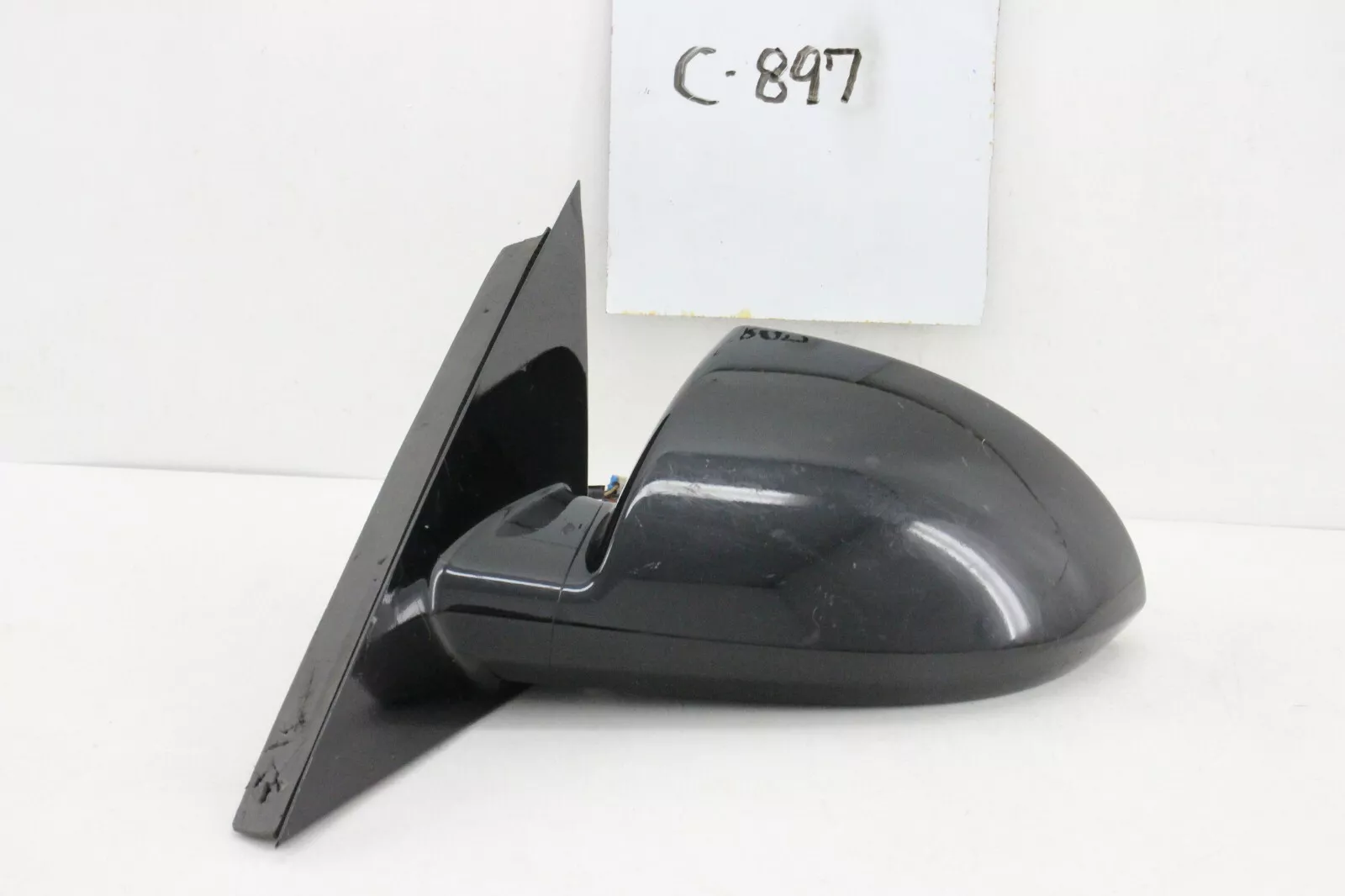 OEM Door Mirror Power Chevy Impala 2006-2016 Black Paint scratches LH 20759199 - £37.19 GBP