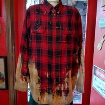 The Whole Herd, XL, 100% cotton, Merry Christmas Cow shirt, bleached - $35.00