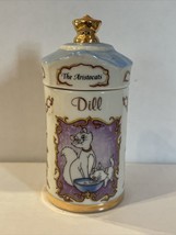 Vintage Walt Disney Spice Jar Collection Lenox  The Aristocats Dill 1995 - £37.97 GBP
