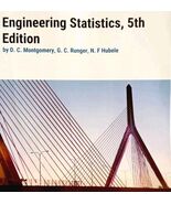 Engineering Statistics Textbook 2022 PB 5th Edition Wiley Custom Learnin... - €17,04 EUR