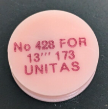 NOS NEW HAIRSPRING Part# 428 For 13&quot; 173 UNITAS - $15.83