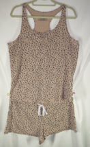 Calvin Klein leopard print pajamas, tank/shorts set, Ladies XL - £31.59 GBP