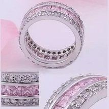 Color: Pink Stone,Size: 11 - LUMINA Pure & Pink Banquet Rings - €55,76 EUR