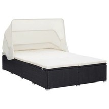  Sunbed Black and Cream White - $7,388.37 MXN