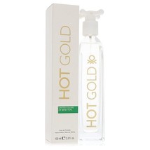 Hot Gold by Benetton Eau De Toilette Spray 3.3 oz (Women) - $759.99 MXN