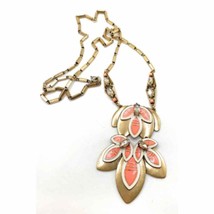Stella & Dot Adjustable Hibiscus Pendant Necklace - $28.05