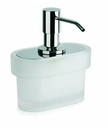 Bilbao frosted glass freestanding soap dispenser - $121.72 CAD