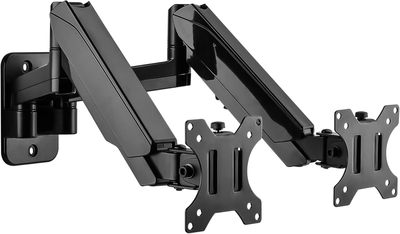 Dual Monitor Wall Mount, Monitor Wall Arm for 17-32 Inch Flat/Curved - $111.86