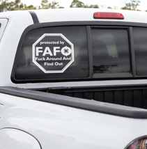 Protected by FAFO- Vinyl decal - £9.02 GBP+
