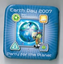 Disney Environmentality Earth Day 2007 Party For the Planet pin back but... - £18.31 GBP