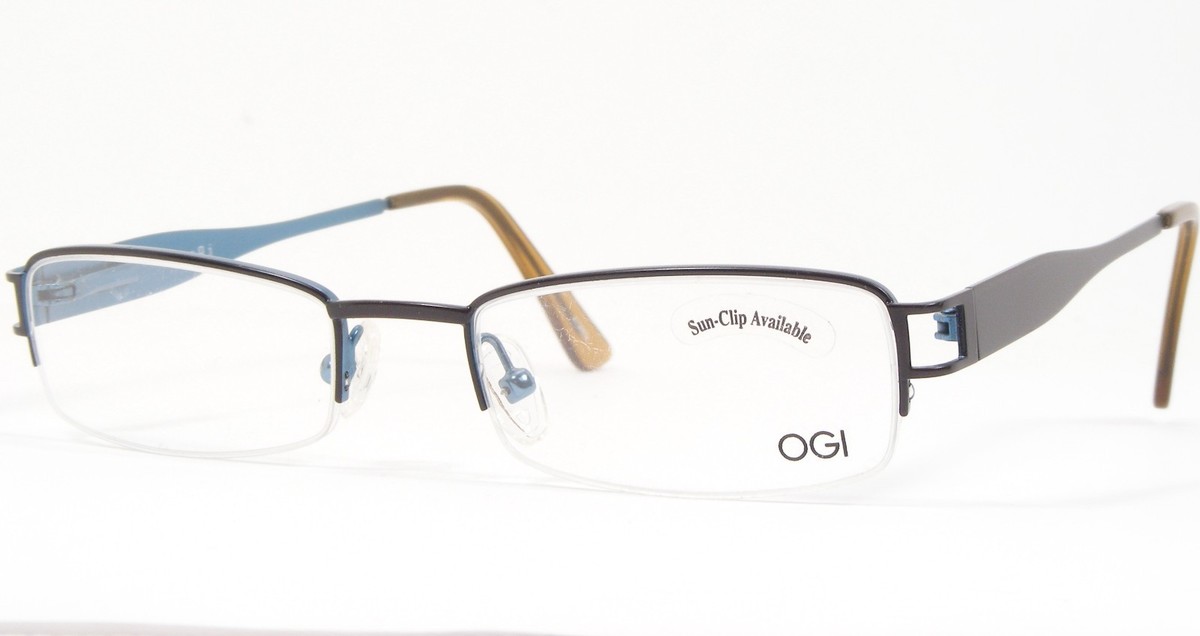 OGI Mod. 3052B 608 Marrone Scuro/Blu da Vista Telaio 48-18-140mm Corea (... - $71.27