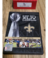 Vintage Super Bowl XLIV Champions New Orleans Saints NFL DVD Drew Brees - $10.79 CAD