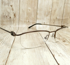 Gucci Polished Brown Eyeglasses Half-Rim FRAMES  GG2727 QC7 50-17-130 Italy - £47.27 GBP