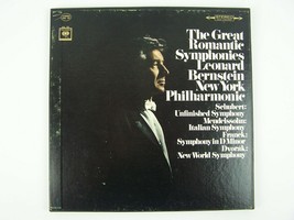 Leonard Bernstein New York Philharmonic Great Romantic Symphonies Vinyl 3xLP Box - £21.82 GBP