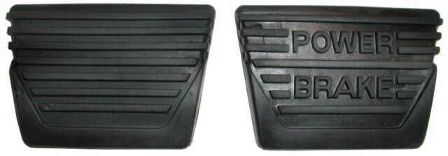 1963-1967 Corvette Pad Brake And Clutch Pedal Manual With Power Brakes Pair - $28.66