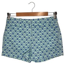 Vineyard Vines Shorts Womens 0 Whale Tail Logo Chino Slash Pockets Mint ... - $19.79