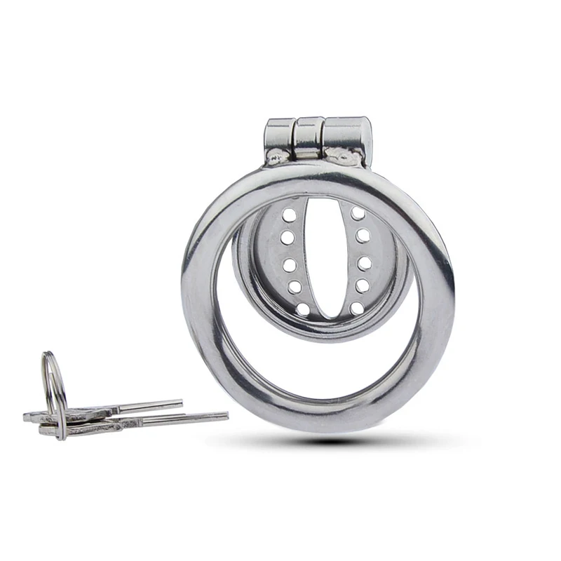 Sporting Stainless Steel Small Male Mature Device Metal Mature Cage Home Toy Bel - £33.77 GBP