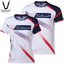 TECHNIST 2024 Unisex Short Sleeve T-Shirt Badminton Tee Top Asia-Fit NWT TNT5406 - £42.92 GBP