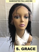 Jk Iris 100% Virgin Remy Human Hair Handcrafted (360 ) Full Lace Wig S. Grace - $259.99
