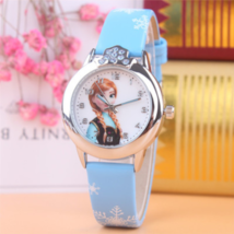 Children Watch Frozen Anna Princess Girls nice Fashion Gift For Kids Wristwatch - £8.85 GBP