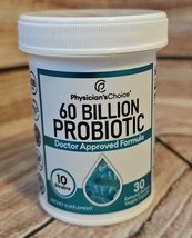 Physician’s Choice 60 Billion Probiotic for Women and Men, 30 Count  Exp 10/25 - £17.00 GBP