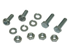 1958-1962 Corvette Bolt Kit Hood Support With Clutch Head 12 Pieces - £13.47 GBP