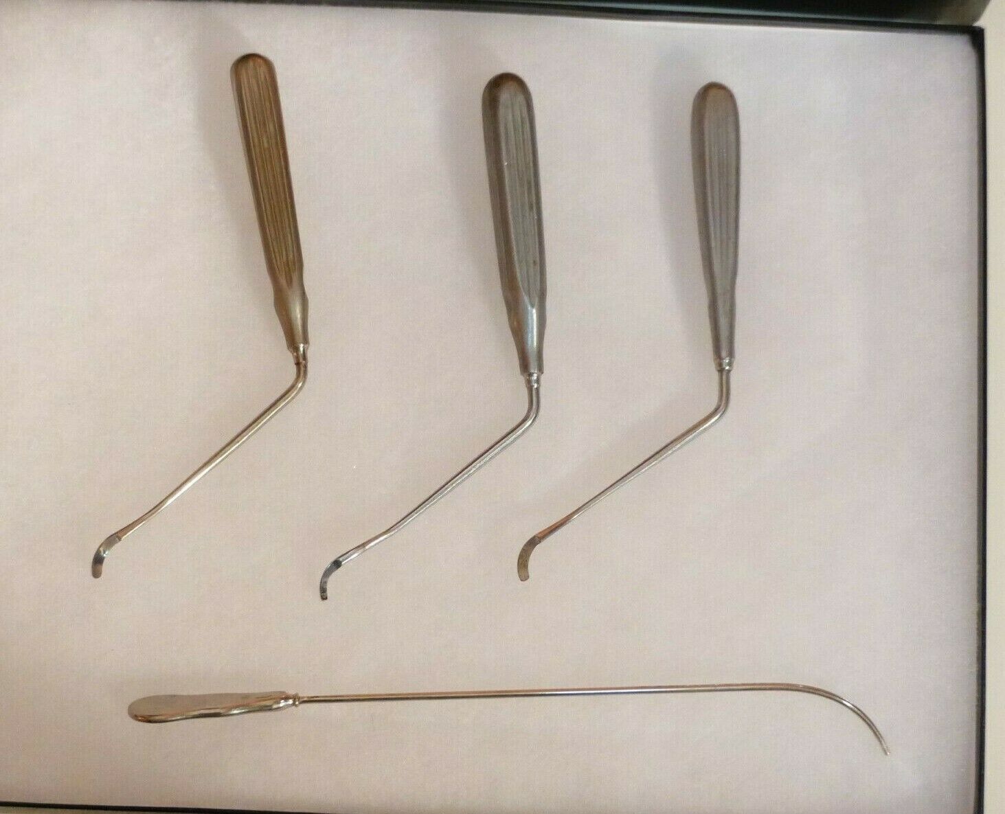 Primary image for ANTIQUE SURGERY GRIESHABER SCHMID CASWELL W. FORD UROLOGY MEDICAL TOOLS 4 LOT