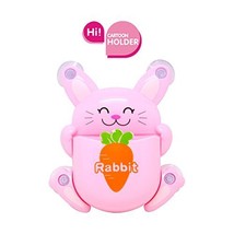 Golandstar Cartoon Rabbit Shaped Toothbrush Toothpaste Holder Sucker Wal... - £7.78 GBP