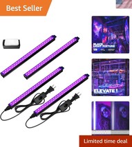 Flexible 1FT Magnetic LED Black Lights - Ideal for Decorations &amp; Night P... - $49.50